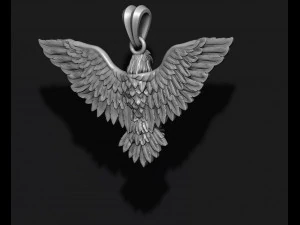 Eagle pendant 3D Print Model
