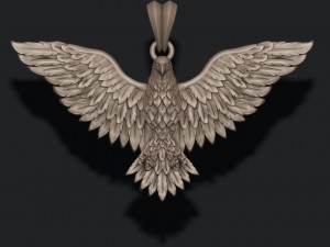 Eagle pendant 3D-Druckmodell