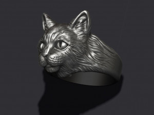 Cat ring 3D-printmodel