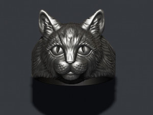 Cat ring 3D-printmodel
