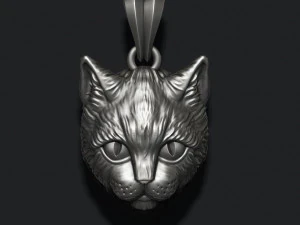 Cat 3D Print Model
