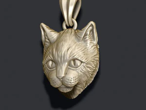 Cat 3D Print Model