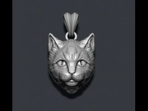 Cat 3D Print Model