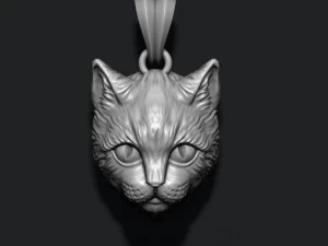 Cat 3D Print Model
