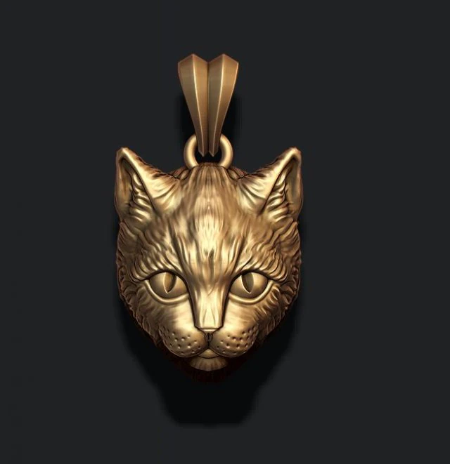 Cat 3D Print Model .c4d .max .obj .3ds .fbx .stl .blend 