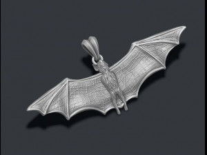 Bat pendant Model do druku 3D
