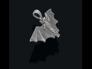 Bat pendant 3Dプリントモデル