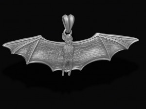 Bat pendant 3Dプリントモデル