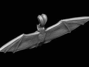 Bat pendant 3Dプリントモデル
