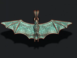 Bat pendant 3D Print Model