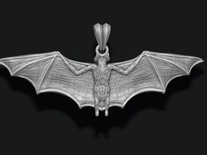 Bat pendant 3D Print Model