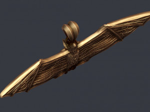 Bat pendant 3Dプリントモデル
