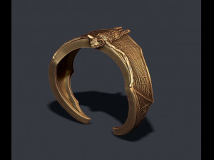 Bat ring 3D 打印模型