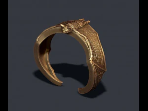 Pierścień nietoperza Model do druku 3D