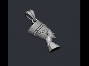 Nefertiti pendant Modello di stampa 3D