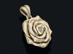 Rose pendant 3D Принт Модель