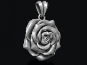 Rose pendant 3D Принт Модель