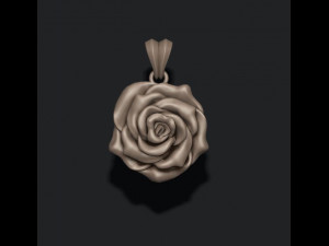 Rose pendant 3D Принт Модель