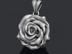 Rose pendant 3D Принт Модель