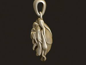 Rose pendant 3D Принт Модель