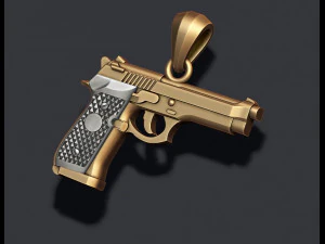 Gan pendant 3D print model 3D Print Model