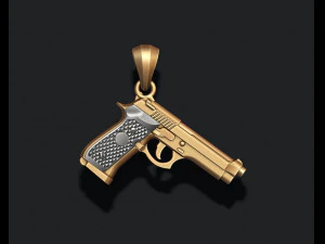 Gan pendant 3D print model 3D Print Model