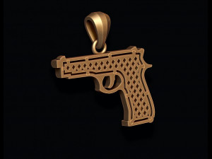 Pendant 3D Print Model