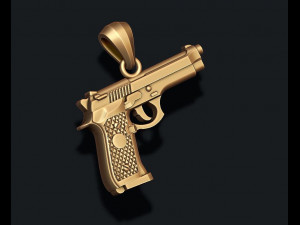 Pendant 3D Print Model