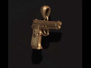 Gan pendant 3D 3D print model 3D Print Model