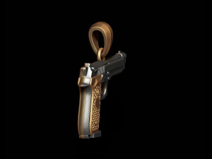 Gan pendant 3D 3D print model 3D Print Model