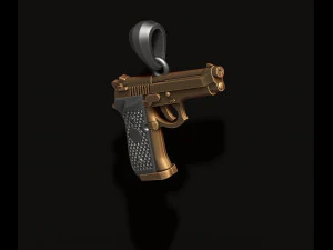 Gan pendant 3D 3D print model 3D Print Model