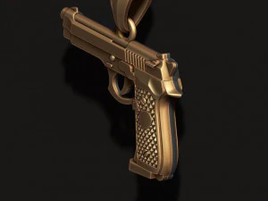 Gan pendant 3D 3D print model 3D Print Model