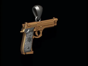 Gan pendant 3D 3D print model 3D Print Model