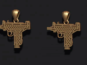 Automat gan pendant 3D print model 3D Print Model