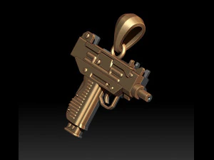 Automat gan pingente 3d Modelo de impress&atilde;o 3D Modelo de Impressão 3D