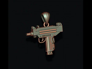 Automat gan pendant 3d 3D print model 3D Print Model