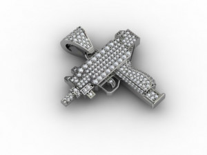 Automat pendant with gems 3D-Druckmodell