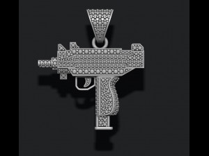 Automat pendant with gems 3D-Druckmodell
