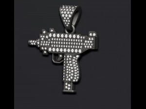 Automat pendant with gems 3D-Druckmodell