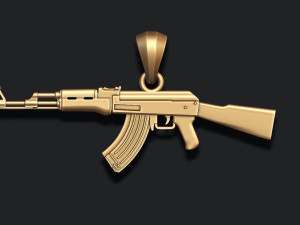 Ak 74 pendant 3d Model do druku 3D