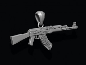 Ak 74 pendant 3D Print Model