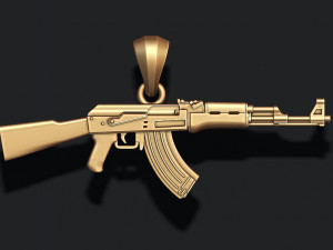 Ak 74 pendant 3D Print Model