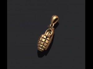 Grenade pendant 3D Print Model