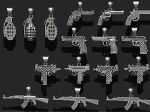 I pendenti Gan confezionano modelli di stampa 3D Modello di stampa 3D