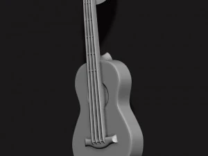Guitar pendant 3D Print Model