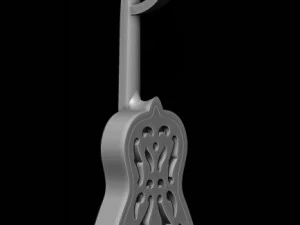 Guitar pendant 3D Print Model