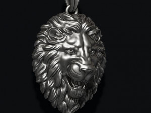 Lion pendant new Modèles 3D en vedette