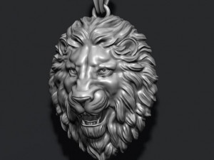 Lion pendant new Modèles 3D en vedette