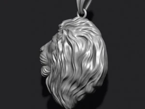 Lion pendant 3D Print Model