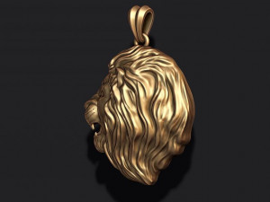 Lion pendant 3D 打印模型